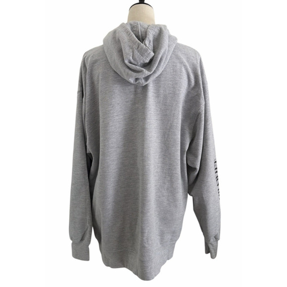 Taylor Swift Hoodie Sweatshirt Womens XL Gray Eras Tour Merch Oversized Lounge - Picture 2 of 9